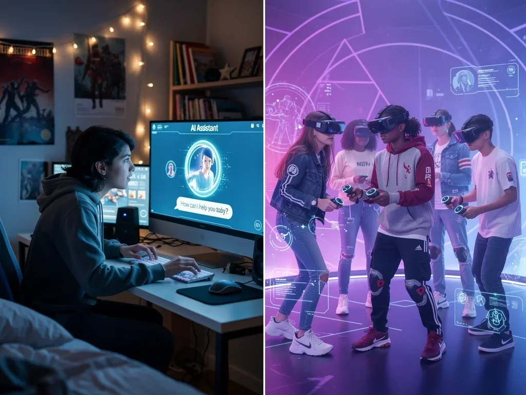 2026 teen dramas showcasing AI interaction and virtual reality, highlighting evolving content themes.