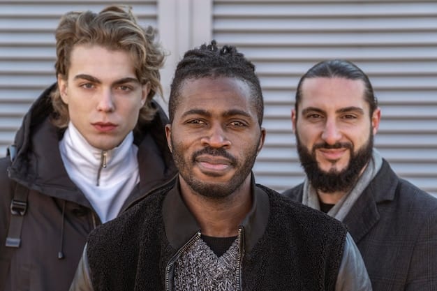 A photo of the diverse cast of 