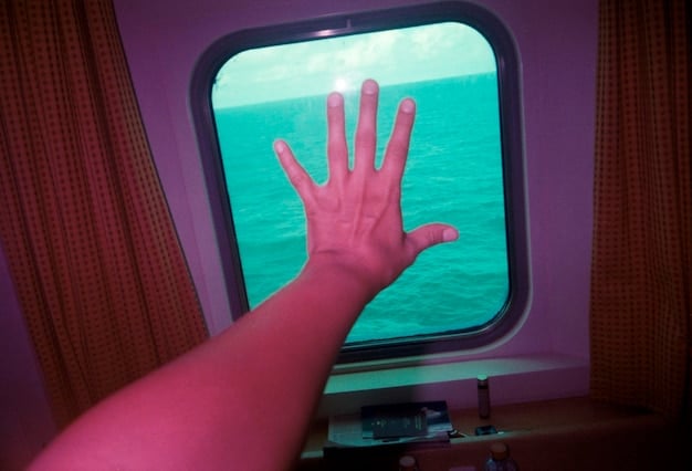 A side-by-side comparison image showing a fingerprint being lifted dramatically on a TV show (e.g., with bright lights and instant results) and a real-life fingerprint lifting process showcasing careful dusting and specialized equipment.