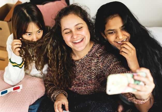 A still from a teen drama depicting a group of friends laughing and hanging out, emphasizing the importance of friendship and social connections in these shows.
