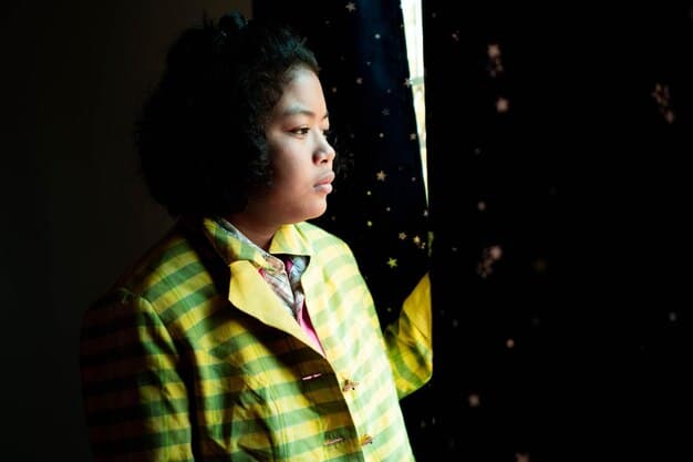 A scene from a teen drama showing a character struggling with anxiety or depression, highlighting the increasing focus on mental health awareness in the genre.