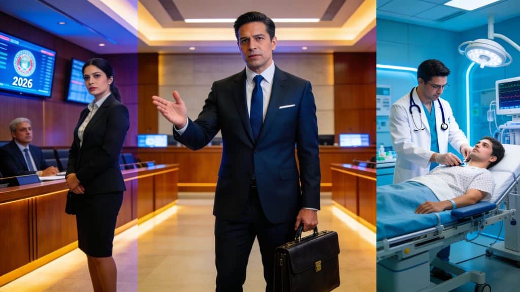 Análisis de Personajes: Abogados y Doctores de Series 2026 en México