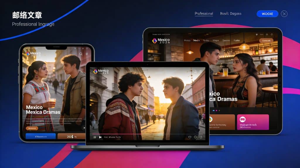 Comparativa de 3 plataformas de streaming y dramas juveniles mexicanos 2026